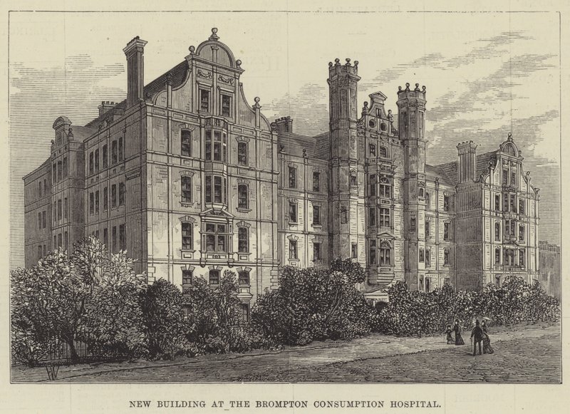 New Building at the Brompton Consumption Hospital by Frank Watkins