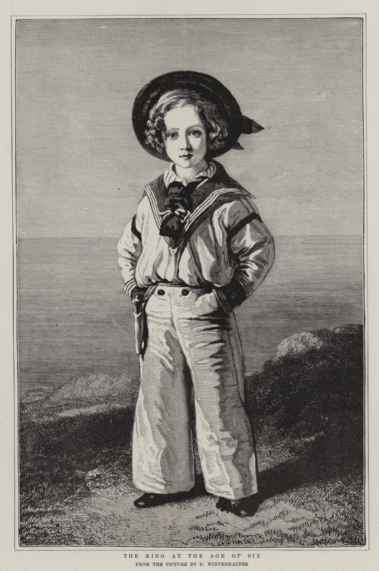 The King at the Age of Six by Franz Xaver Winterhalter