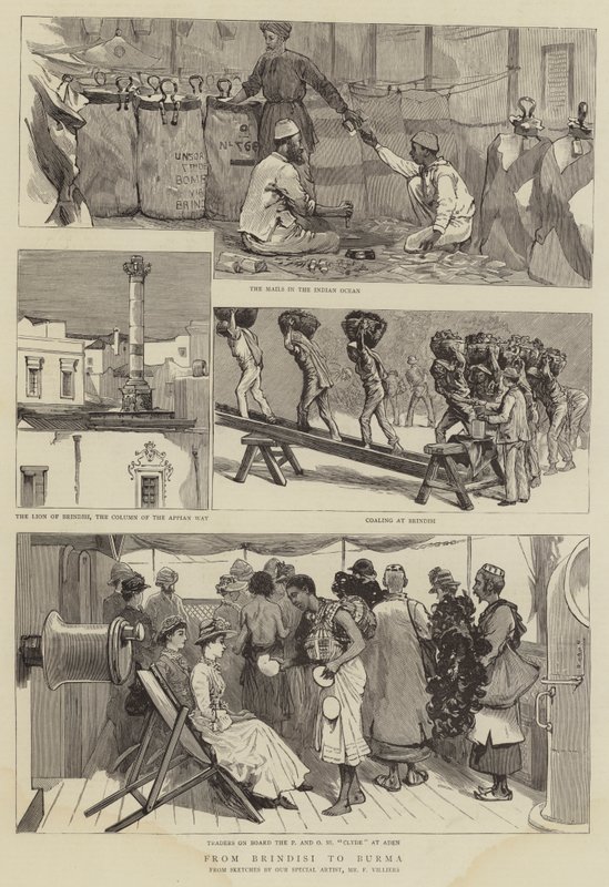 From Brindisi to Burma by Frederic Villiers