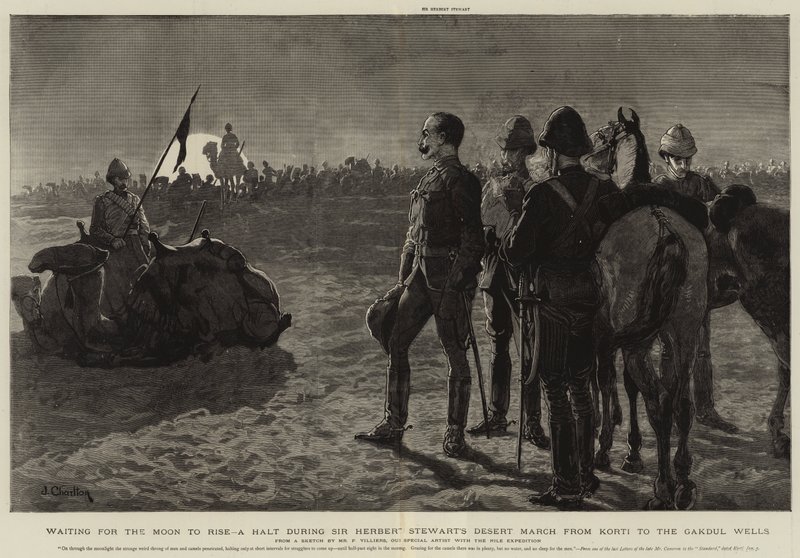 Waiting for the Moon to Rise, a Halt during Sir Herbert Stewart