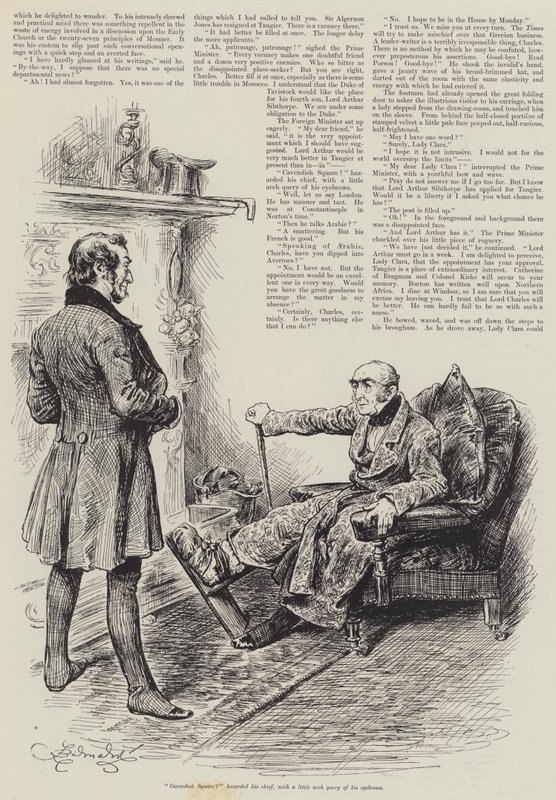 A Question of Diplomacy by Frederick Barnard