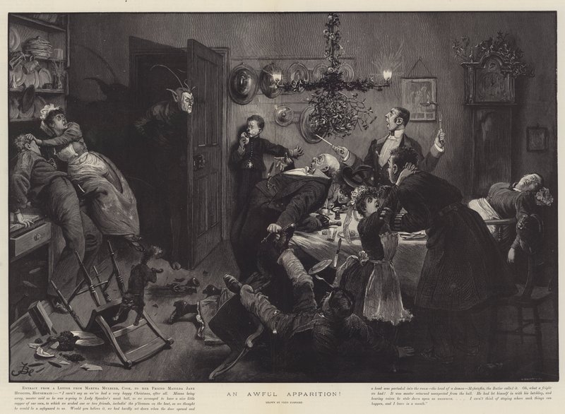 An Awful Apparition! by Frederick Barnard