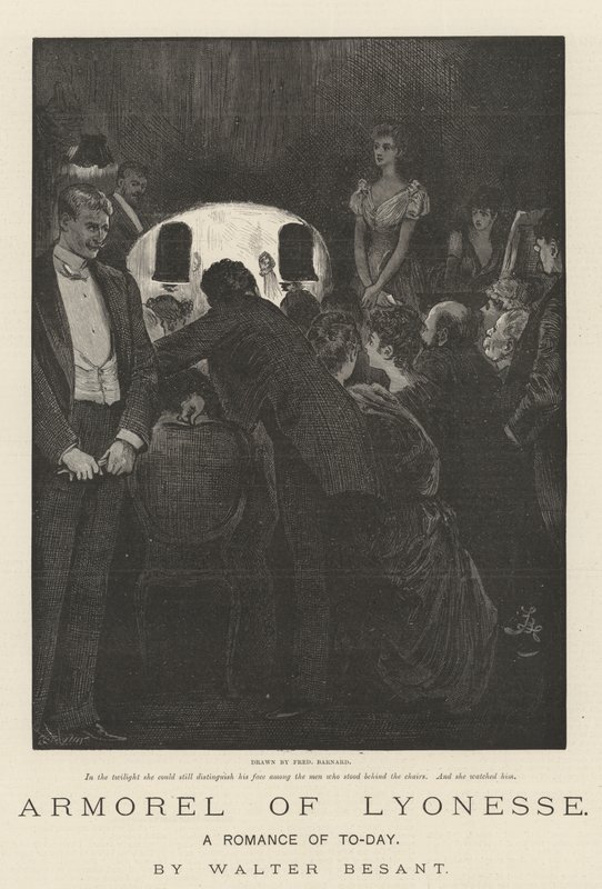 Armorel of Lyonesse, A Romance of To-Day, by Walter Besant by Frederick Barnard