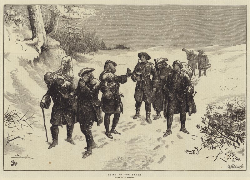 Going to the Dance by Frederick Barnard