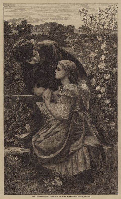 Early Lovers by Frederick Smallfield
