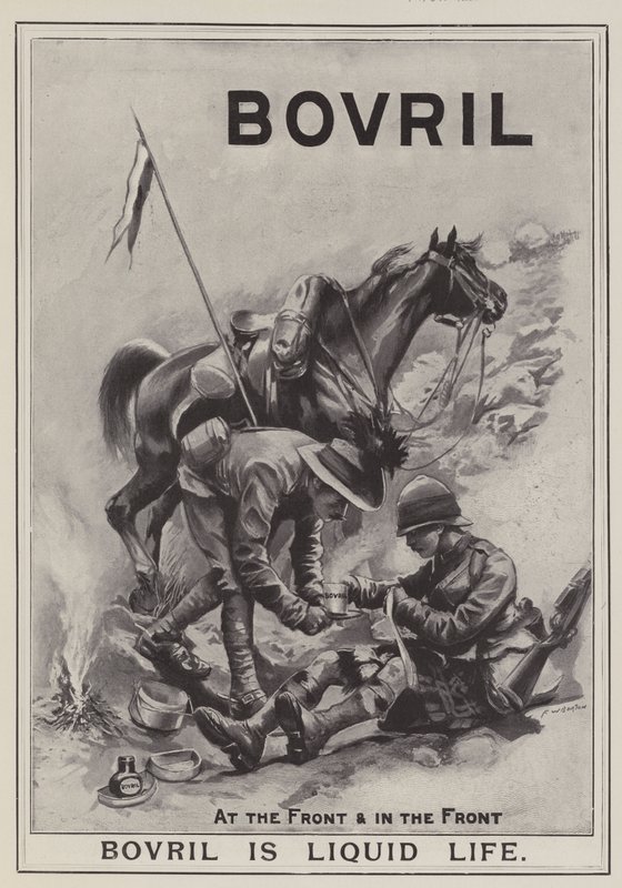 Advertisement, Bovril by Frederick William Burton