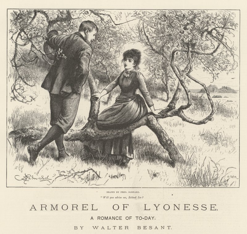 Armorel of Lyonesse, A Romance of To-Day, by Walter Besant by Frederick Barnard