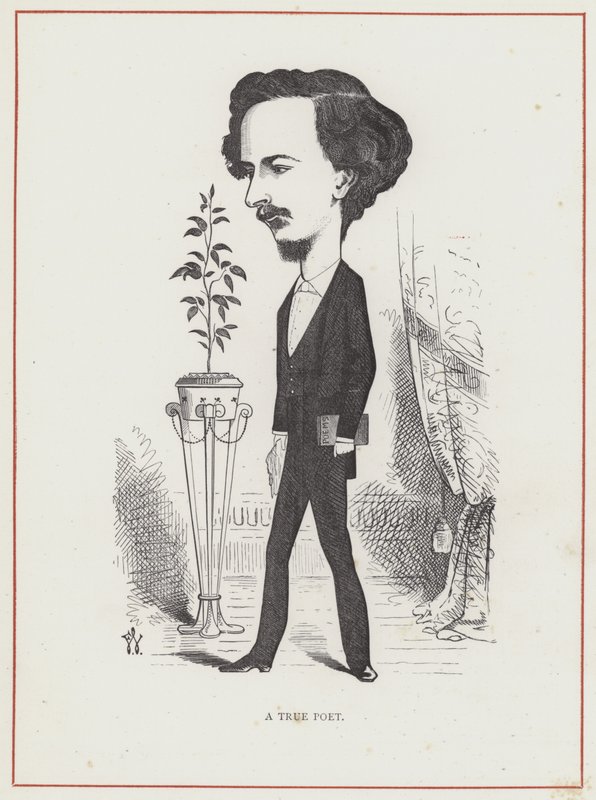 Algernon Charles Swinburne, Poet by Frederick Waddy