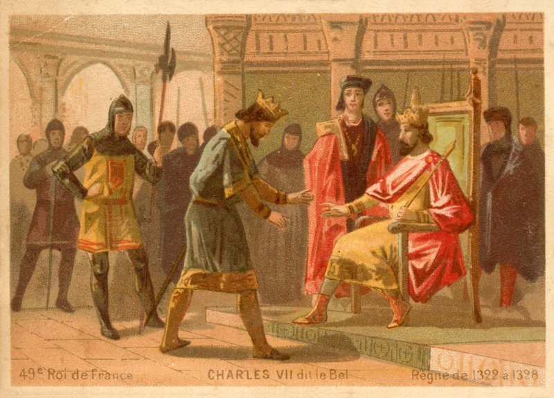 Charles IV of France by French School