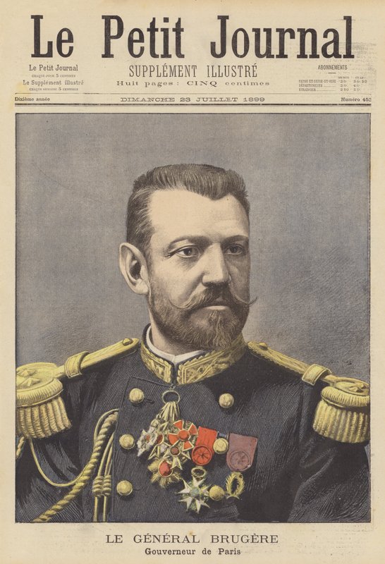 General Brugere, Military Governor of Paris by French School