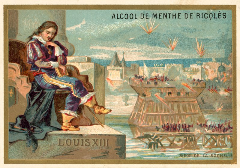 Louis XIII of France and the Siege of La Rochelle, 1627-1628 by French School