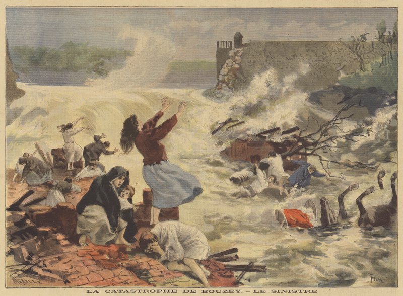 The Bouzey Disaster by French School