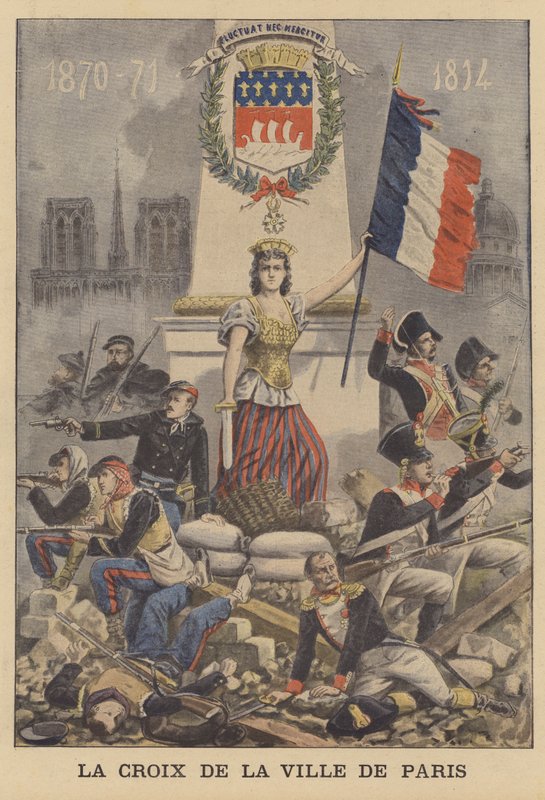 The Cross of the City of Paris by French School