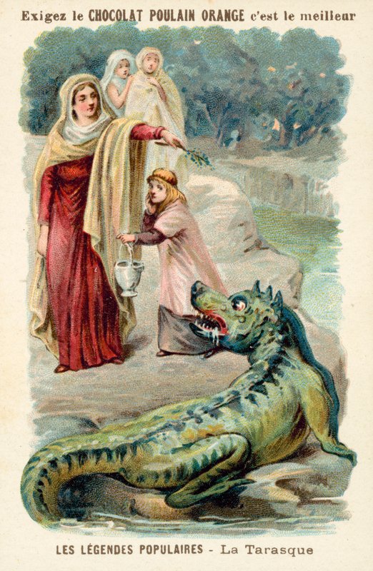 The Tarasque of Tarascon by French School