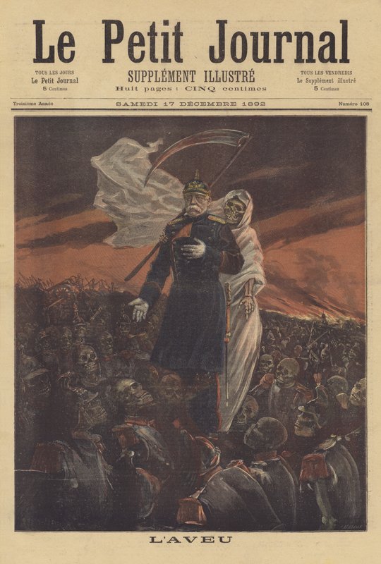 The confession by French School