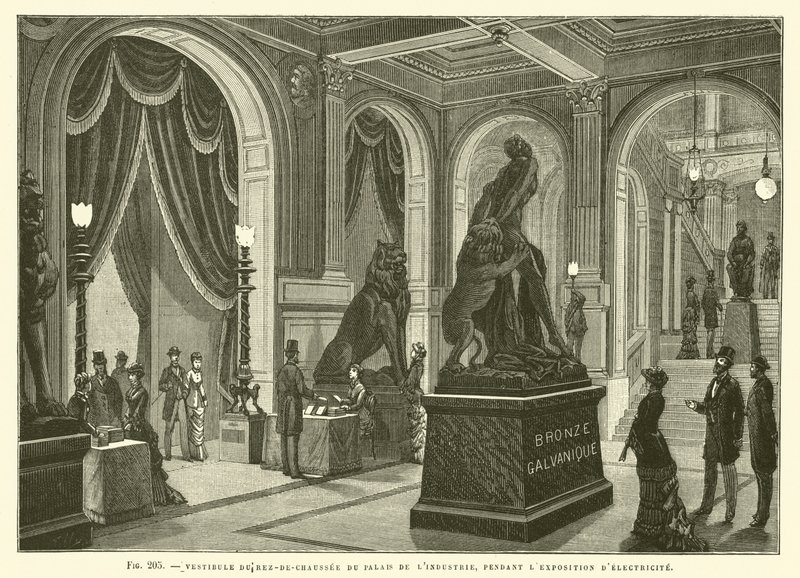 Ground Floor Vestibule of the Palais de l