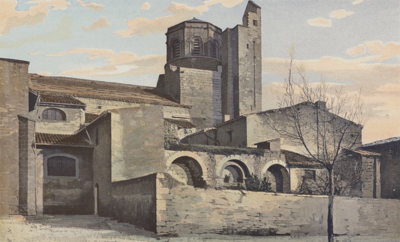 Cavaillon, Saint-Veran Church, S Side by French Photographer
