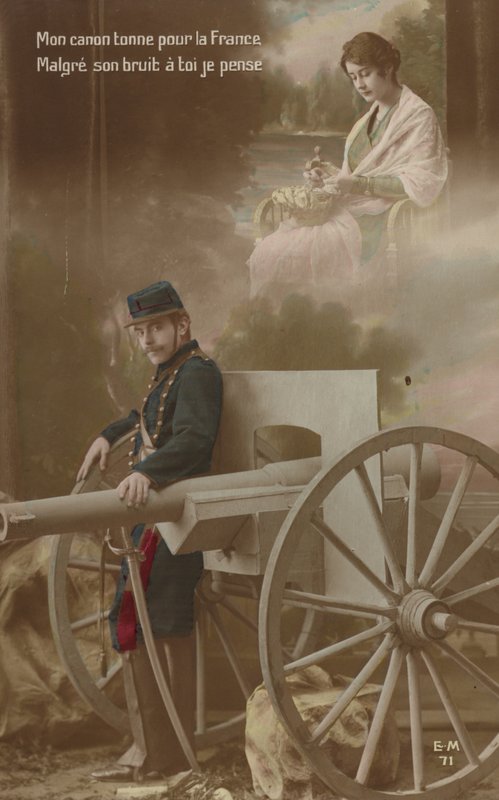 Despite the Noise of the Canons for France I Think of You by French Photographer