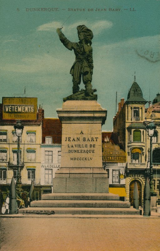 Dunkerque - Statue of Jean Bart by French Photographer