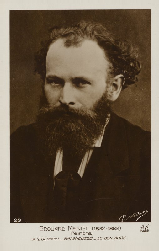 Edouard Manet by French Photographer