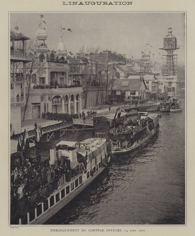 Opening of the Exposition Universelle 1900, Paris by French Photographer