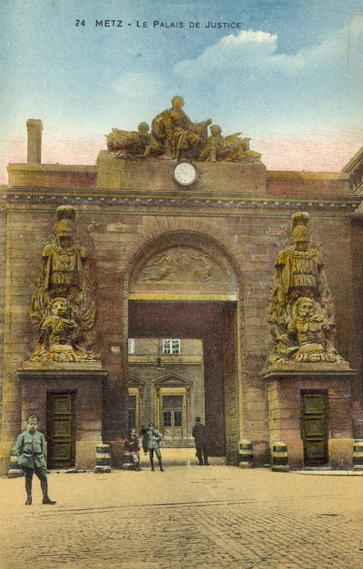 Palace of Justice, Metz by French Photographer