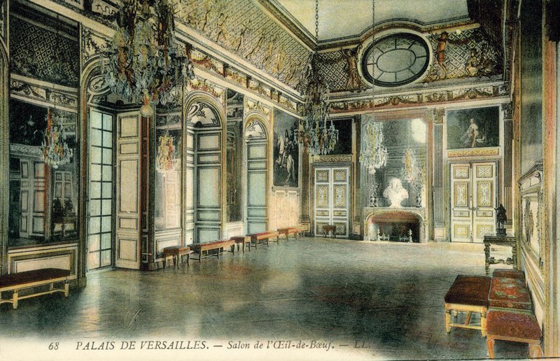 Palace of Versailles, Oeil-De-Boeuf Room by French Photographer