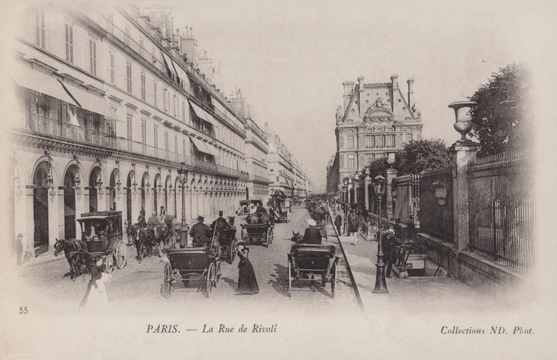 Paris, Rue de Rivoli by French Photographer