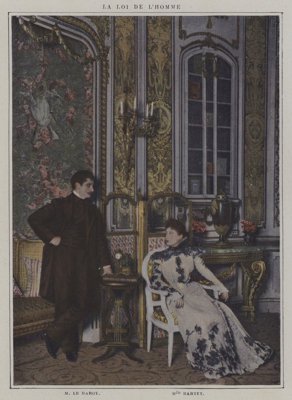Scene from a Production of La Loi de l