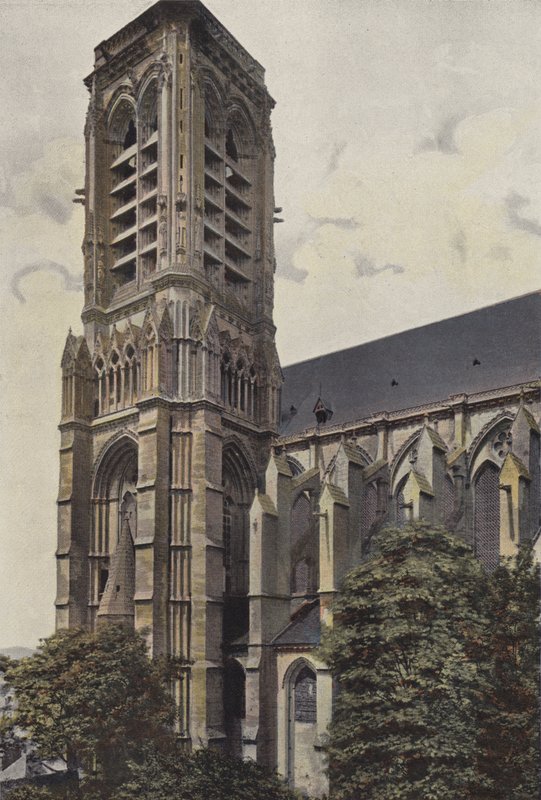 Soissons, Cathedral (Southwest Tower) by French Photographer