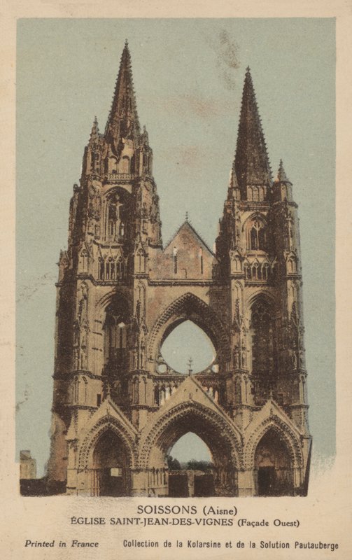 Soissons, Church Saint Jean Des Vignes by French Photographer