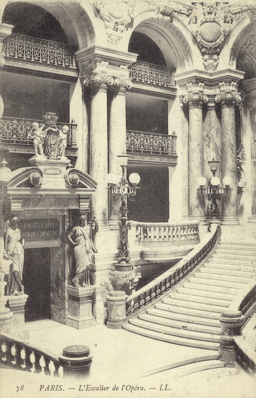 Staircase of the Opera, Paris by French Photographer