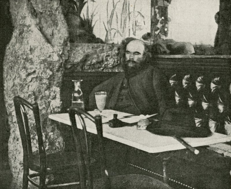 Verlaine, the Poet of Absinthe by French Photographer