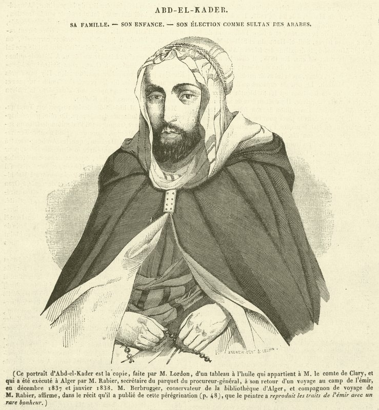 Abd-el-Kader, His Family, His Childhood, His Election as Sultan of the Arabs by French School