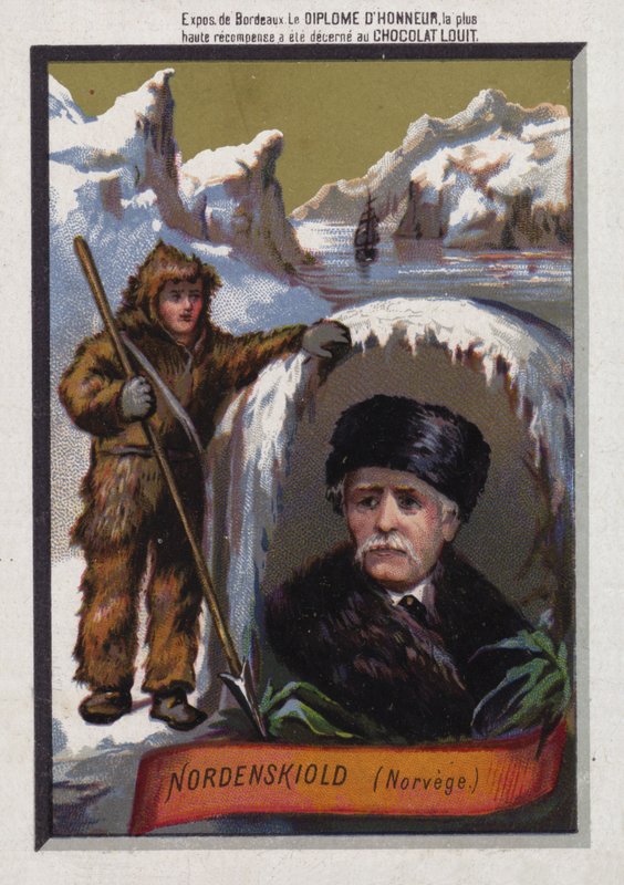 Adolf Erik Nordenskiold, Finnish-Swedish Arctic Explorer by French School