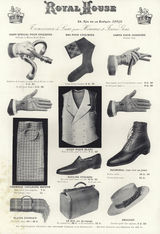 Advertising Spread for Royal House by French School