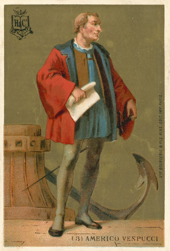 Amerigo Vespucci by French School