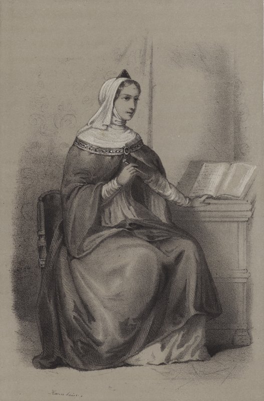 Anna Komnene (engraving) by French School