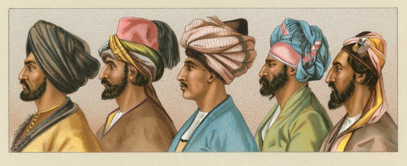 Asiatic Costume by French School