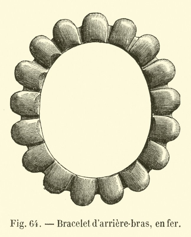 Iron armband by French School