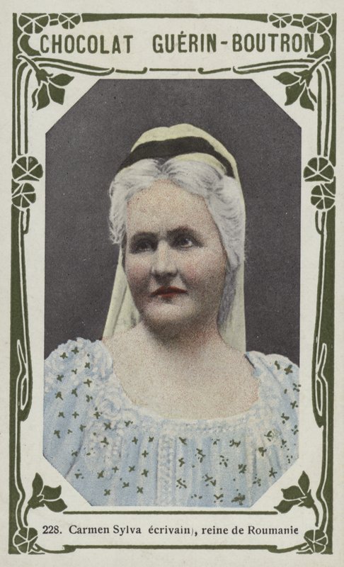 Carmen Sylva, Writer and Queen of Romania by French School