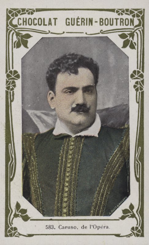 Caruso, from the Opera by French School