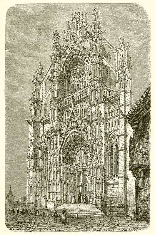 Cathedral of Beauvais by French School