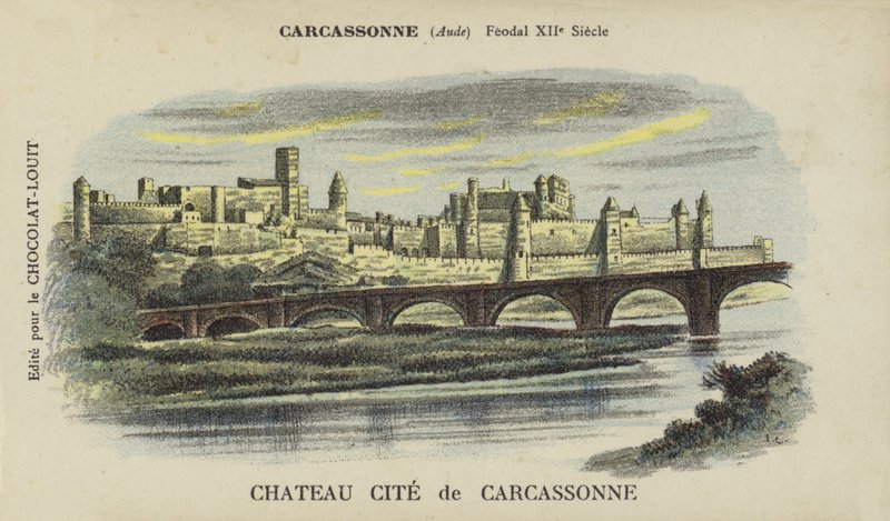 Cite de Carcassonne, Carcassonne, Aude by French School