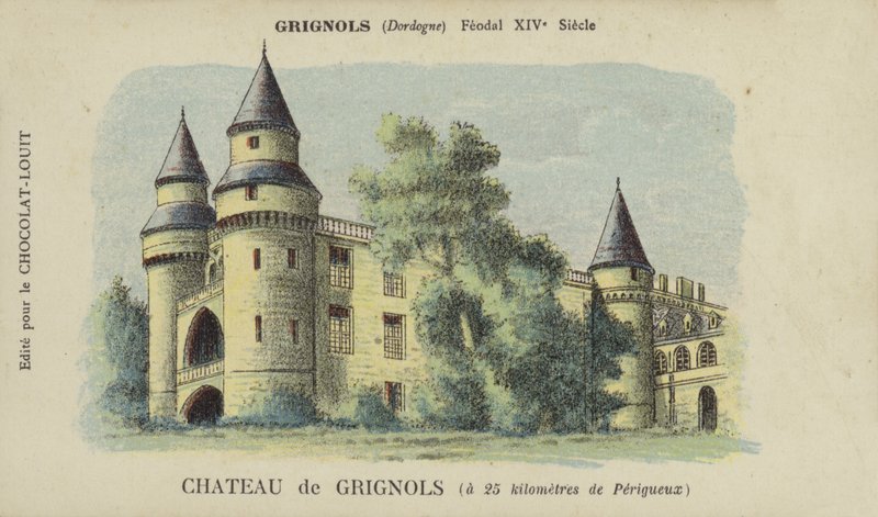 Chateau de Grignols, Grignols, Dordogne by French School