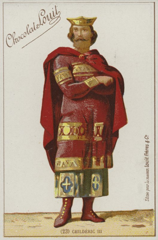 Childeric III by French School