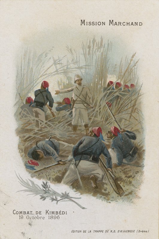 Chocolat dAiguebelle trade card, Marchand Mission by French School