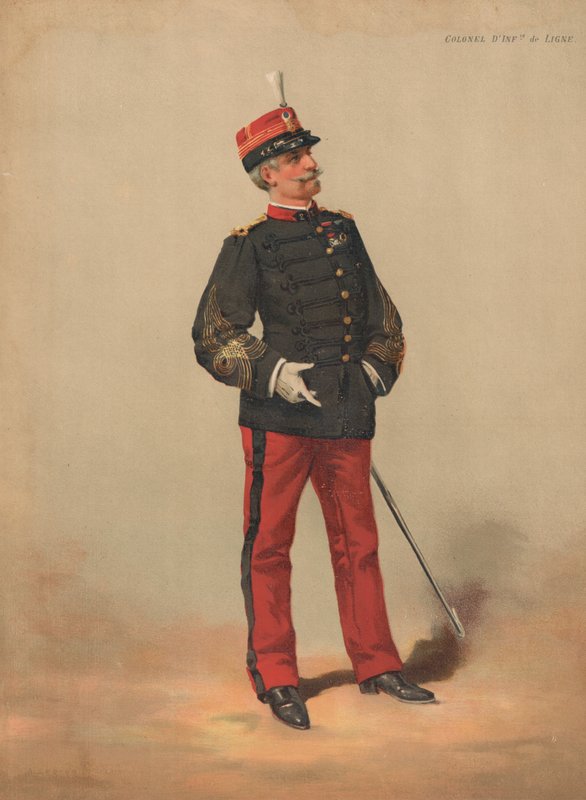 Colonel of Line Information by French School
