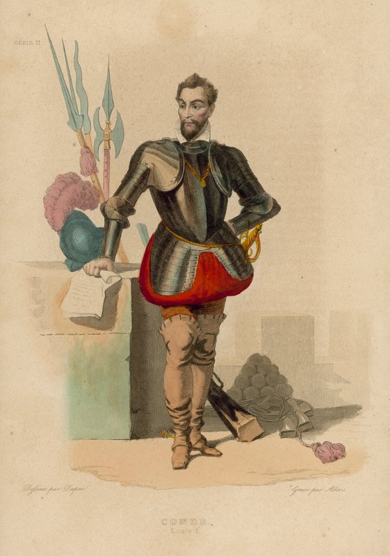 Conde, Louis I by French School