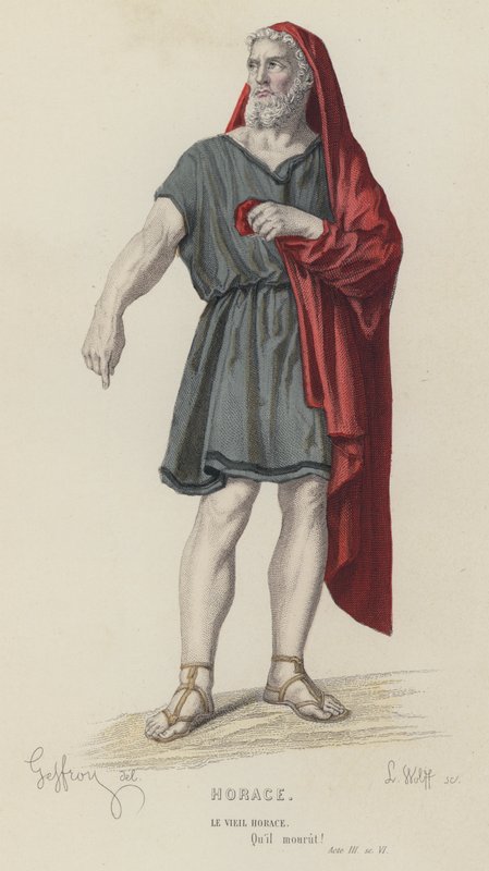 Corneille, Horace, Act III, Scene VI by French School